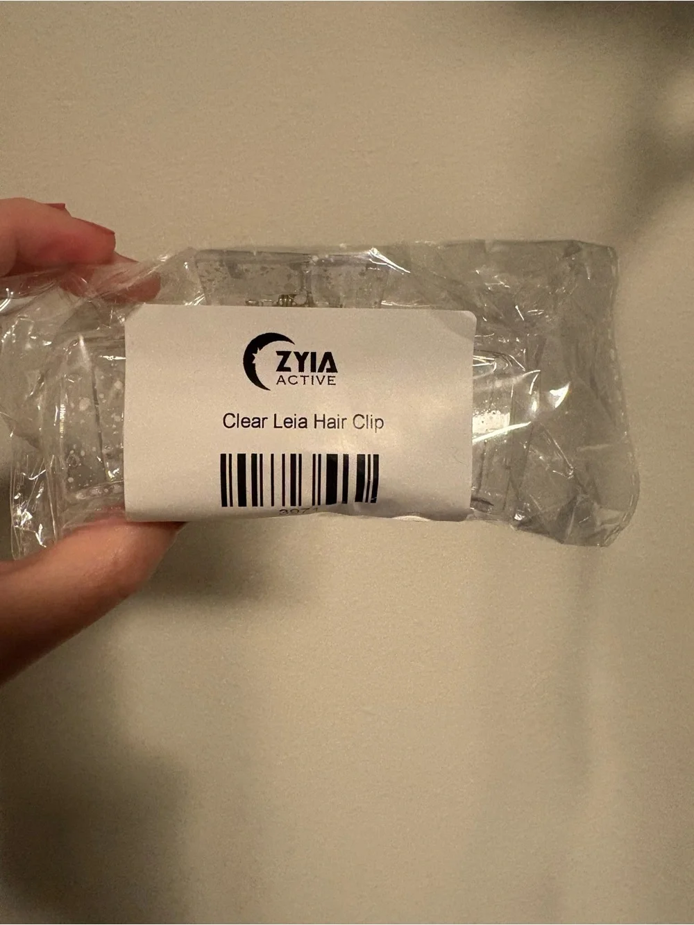 Zyia Clear Leia Hair Clip